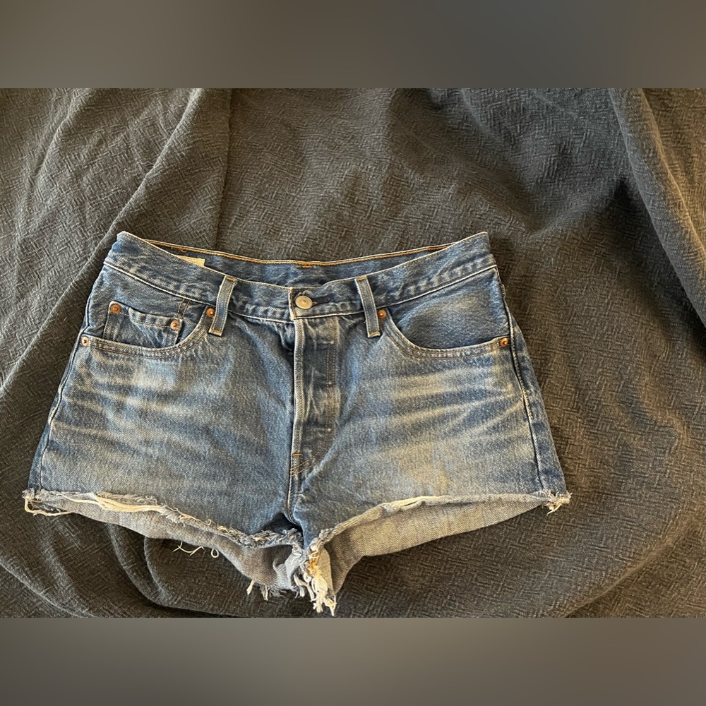 Levis denim shorts
